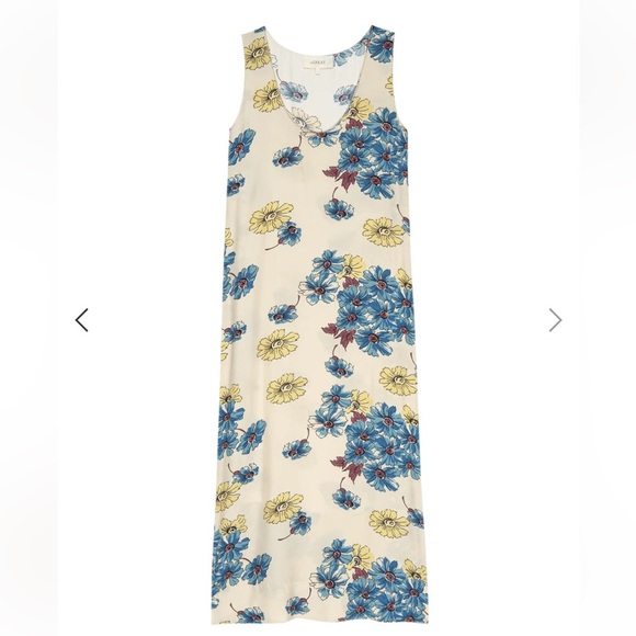 The Great Windward Midi Long Dress in Sungold Floral Size 3 US L - Picture 4 of 8